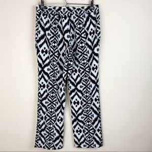 Space Girly Palm Print Pants